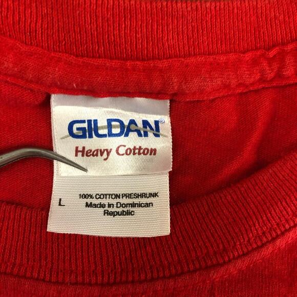 Men’s Red ‘Urban Soccer’ Graphic Number Tee - Picture 4 of 4